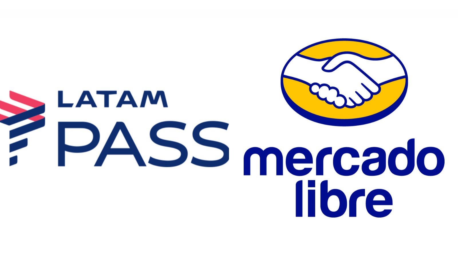 Logos de LATAM y Mercado Libre