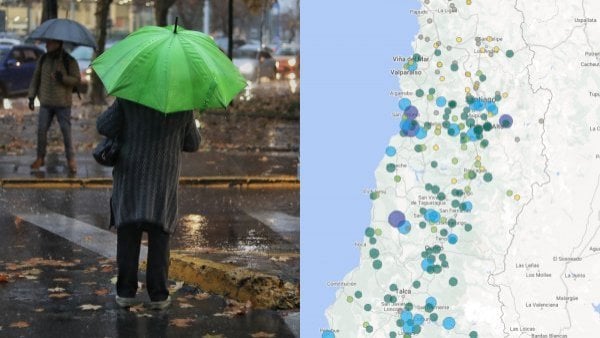 Herramienta para conocer el agua caída.