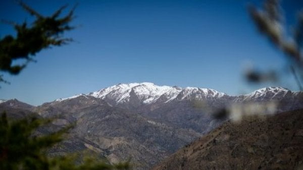Iván Torres dando el pronóstico del tiempo.