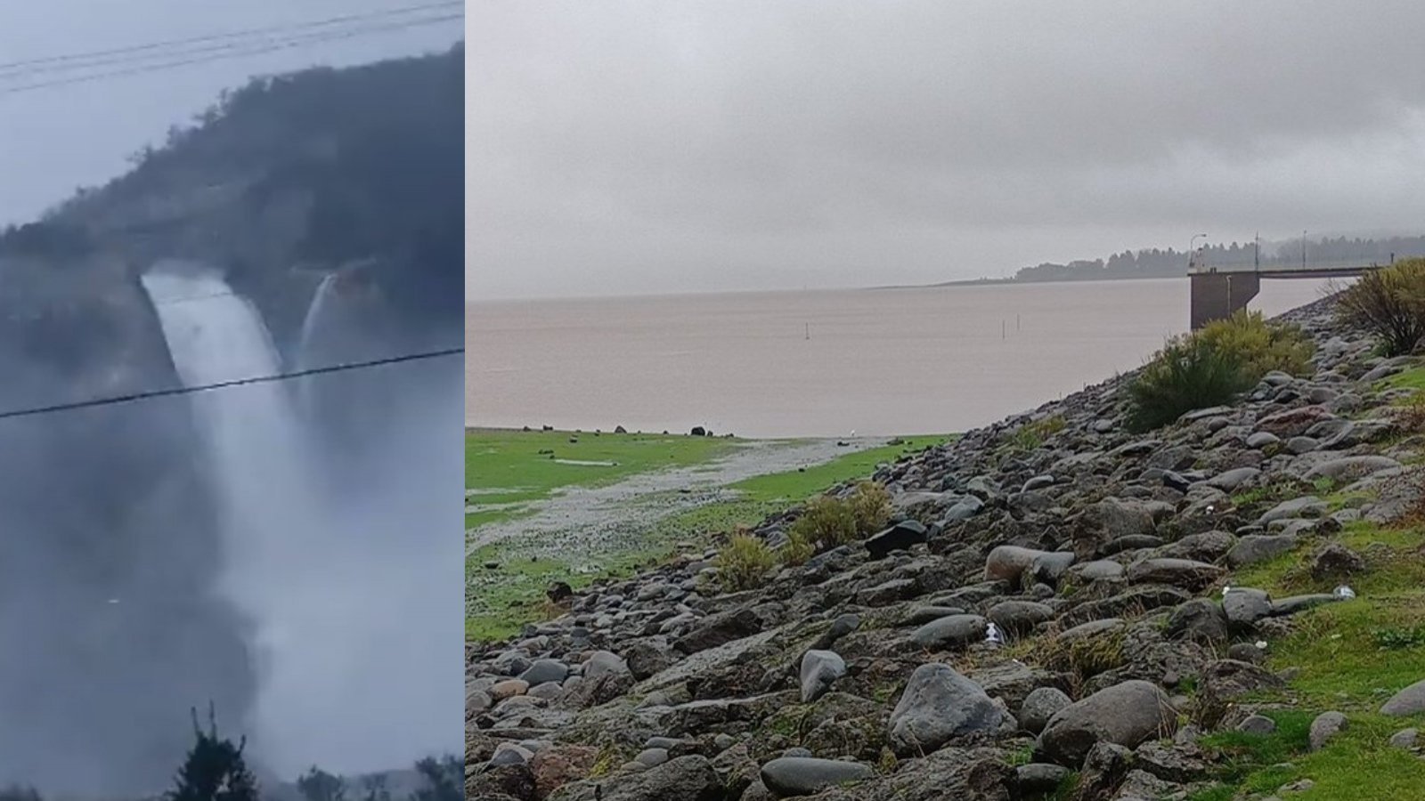 Vierten 1.450 m2 por segundo en embalse Colbún por lluvias - Tendencias Hoy  Chile