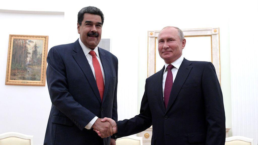 Nicolás Maduro y Vladimir Putin.