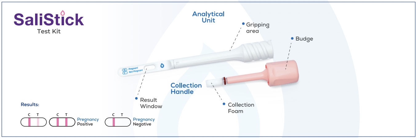 Test de embarazo con saliva - Salistick