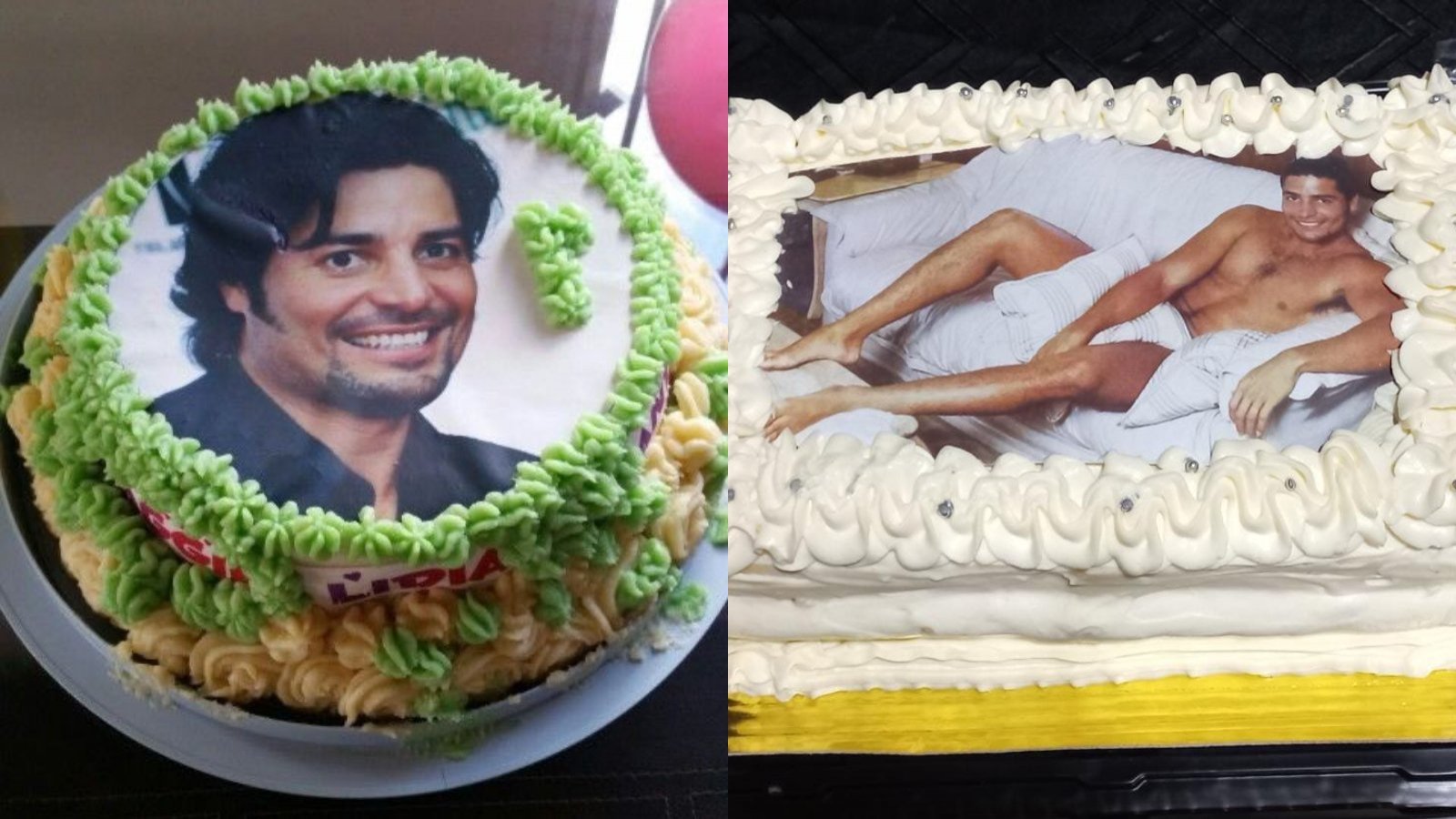 Tortas de cumpleaños de Chayanne.