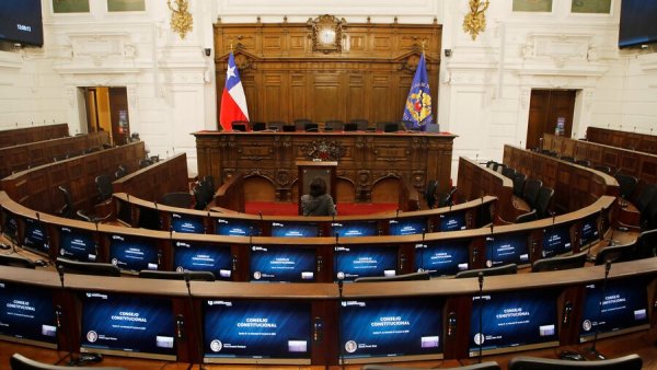 Sala del Congreso Nacional de Santiago para el Consejo Constitucional