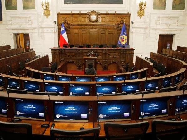Sala del Congreso Nacional de Santiago para el Consejo Constitucional