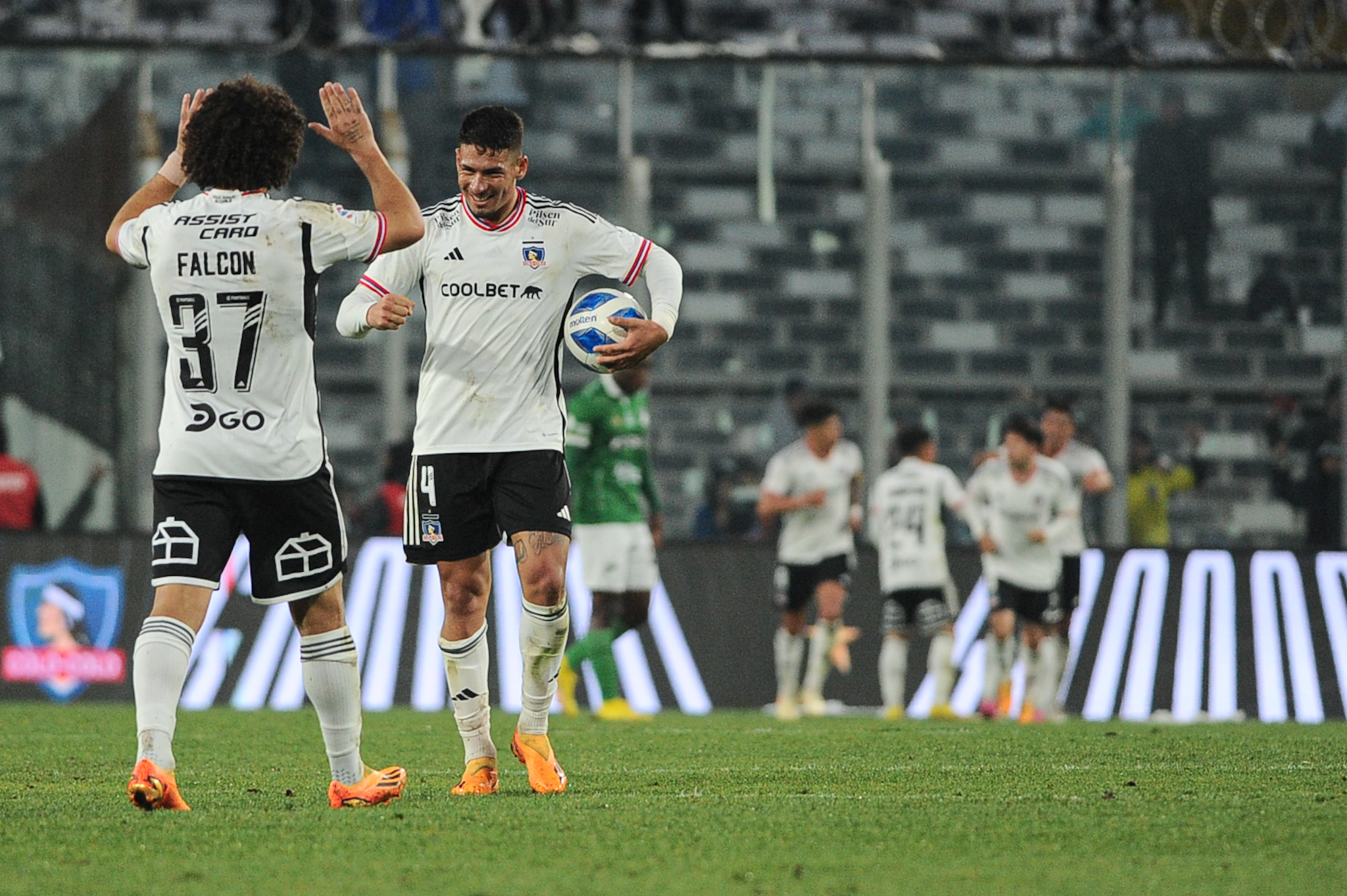 Colo Colo en cancha.