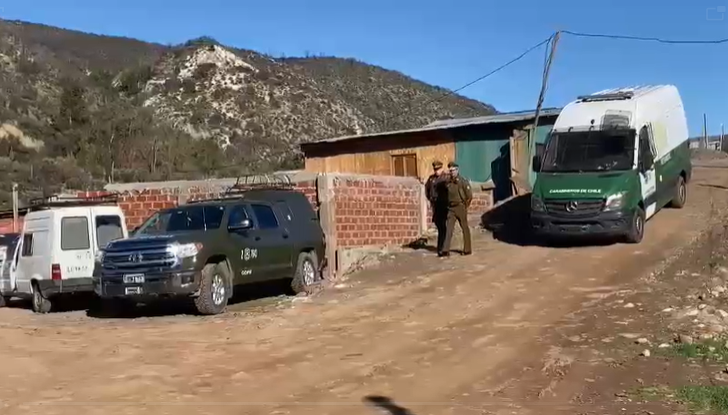 Investigaciones de Carabineros en Puente Alto.