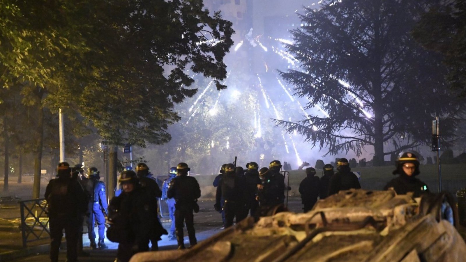 Disturbios y protestas en Francia.