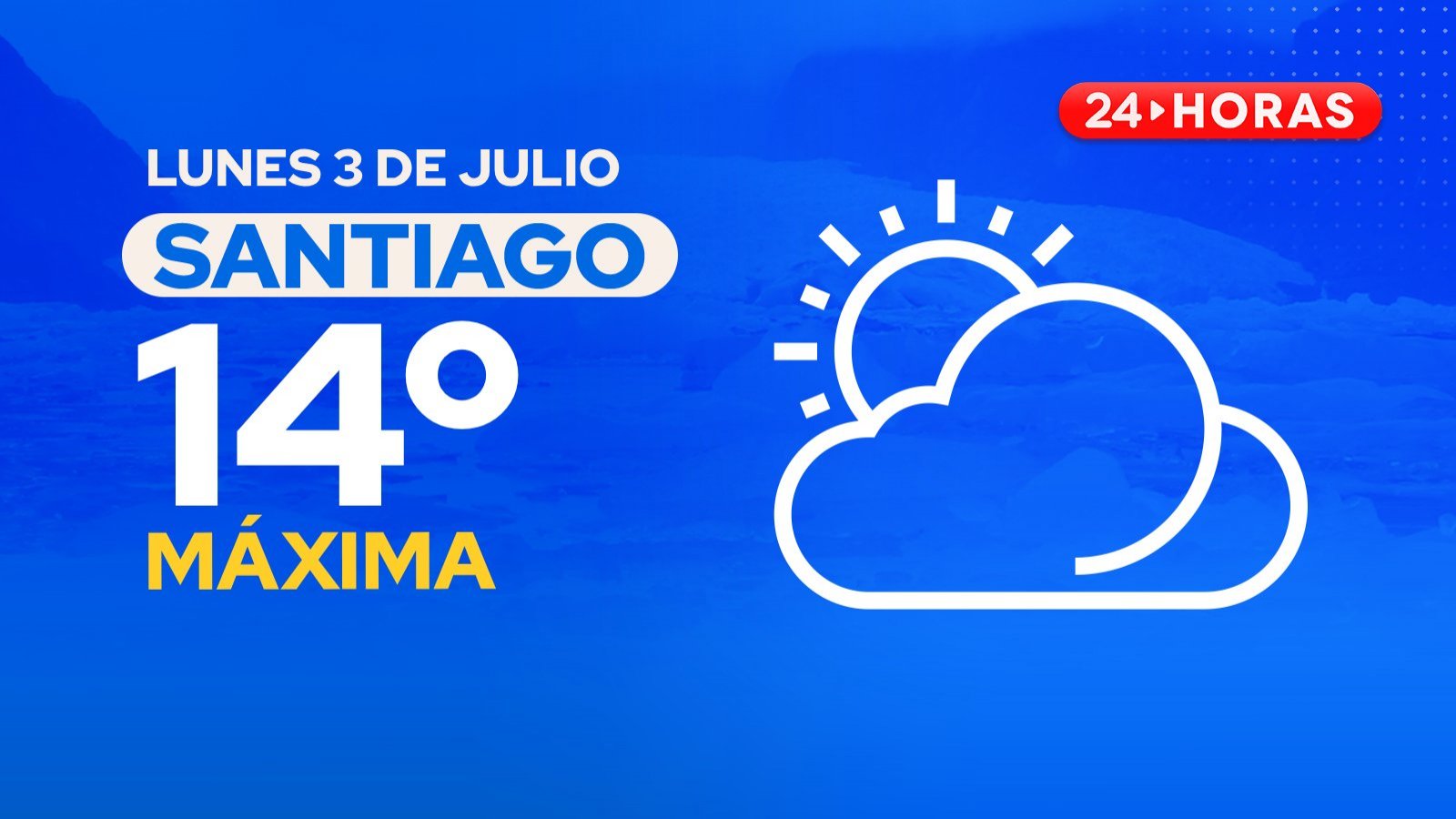 El tiempo en Santiago: lunes 3 de julio 2023