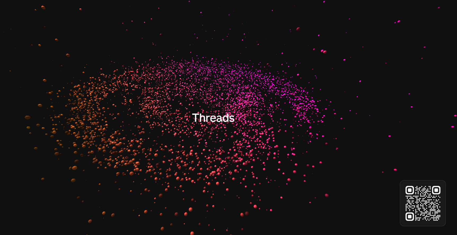 Threads web version.