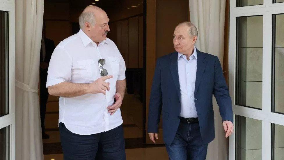 Lukashenko y Putin