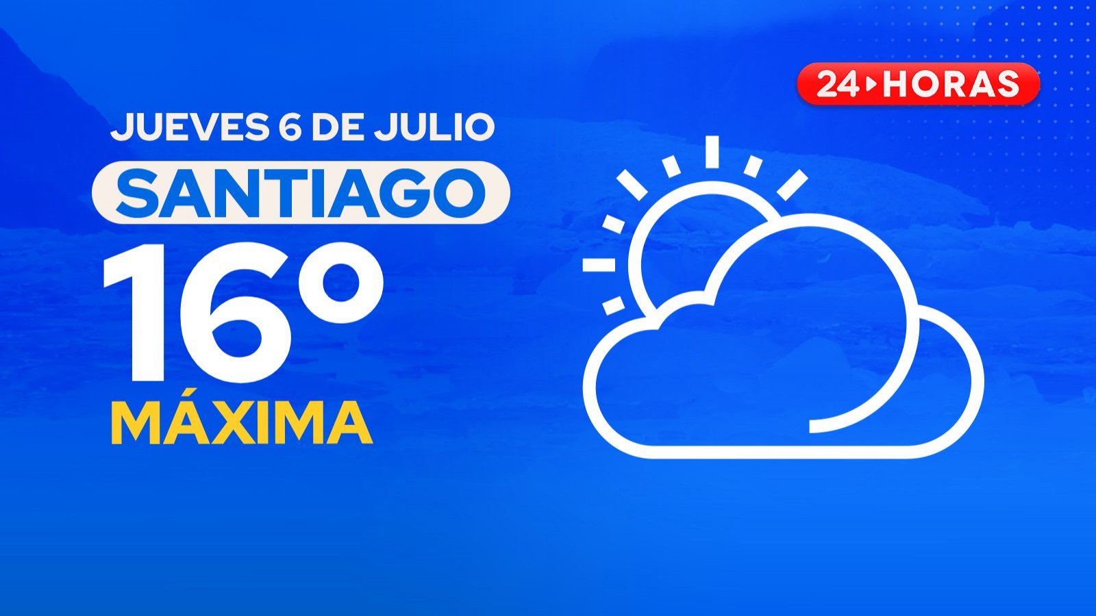 El tiempo en Santiago: jueves 6 de julio 2023