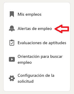 Alerta de empleo. LinkedIn.