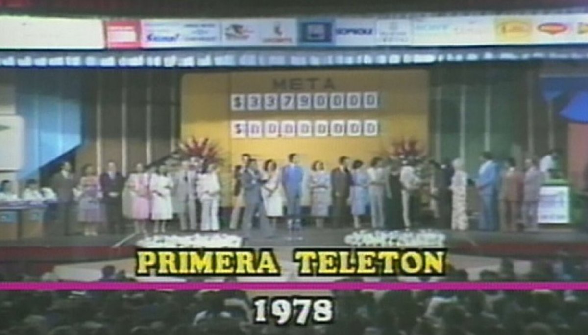 Archivo 24 así se creó la Teletón hace 45 años 24horas