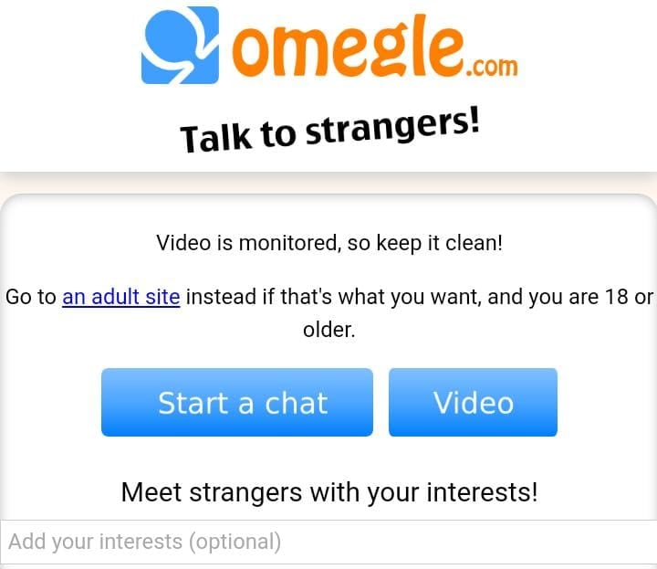 Omegle.