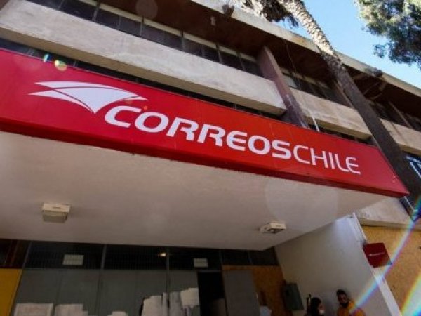 Logo Correos de Chile.