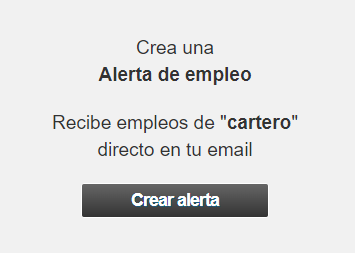 Alerta de empleo. Correos de Chile.