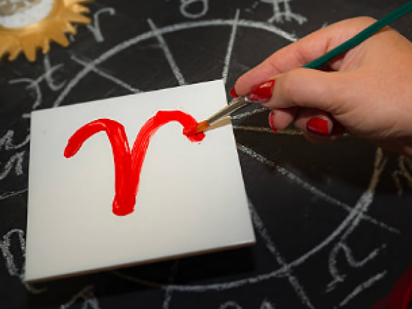 Signos zodiacales. Símbolo de Aries.