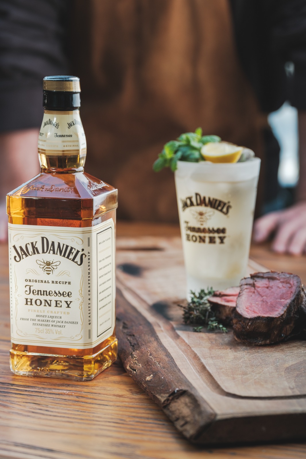 Imagen de coctel con Jack Daniels