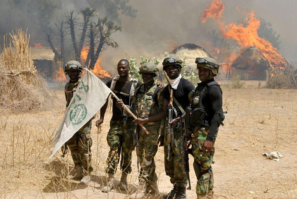 Soldados nigerianos