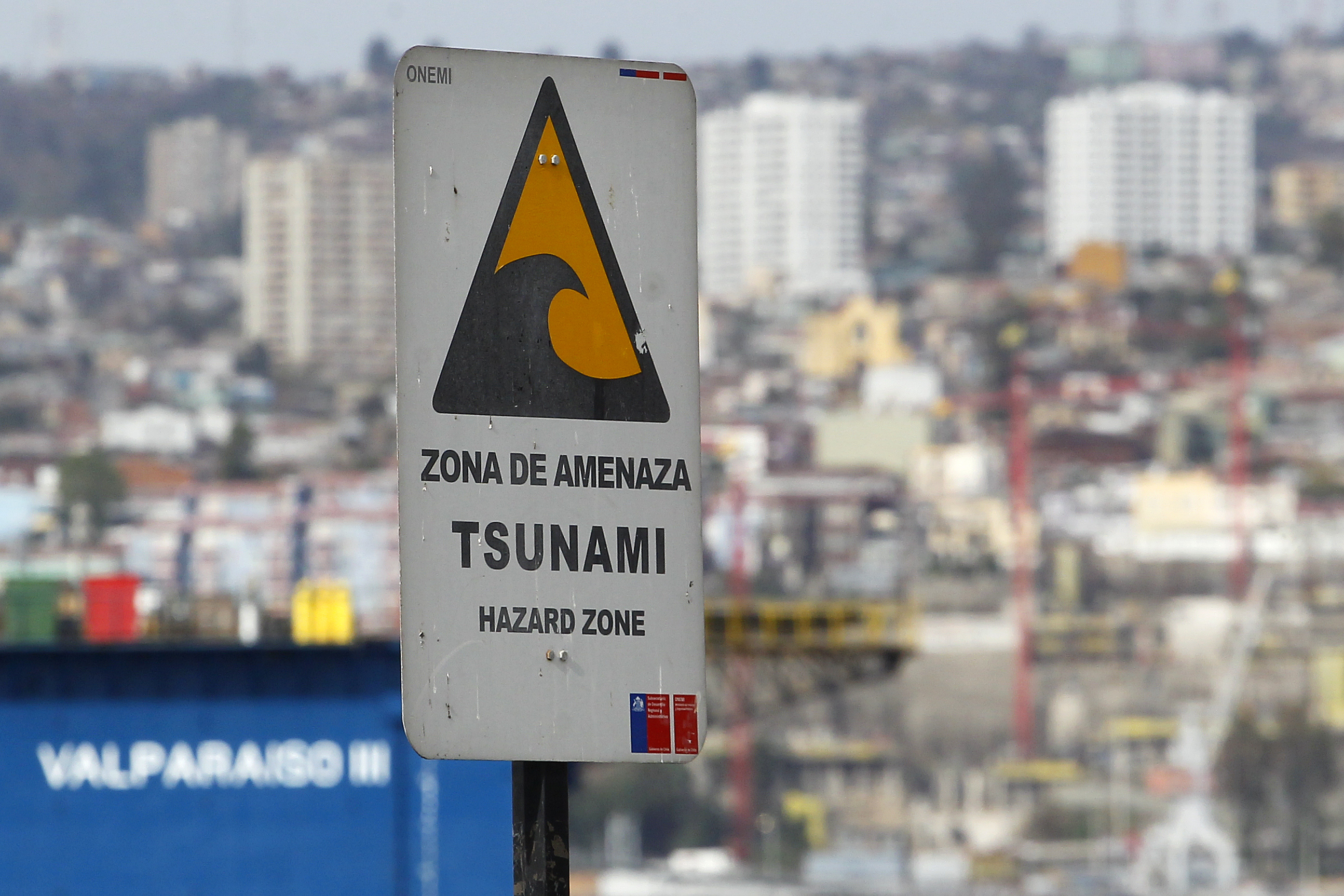 Protocolos en Chile por sismos y efectos como tsunamis