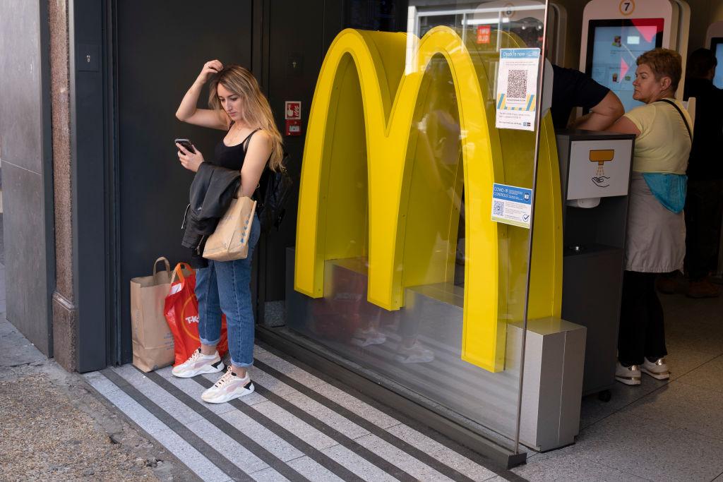 Sucursal de McDonald's en Londres