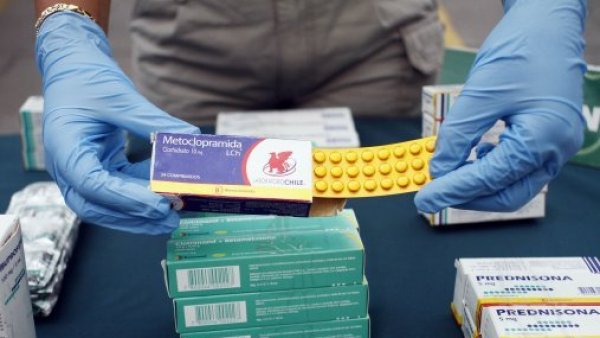 Medicamentos confiscados.
