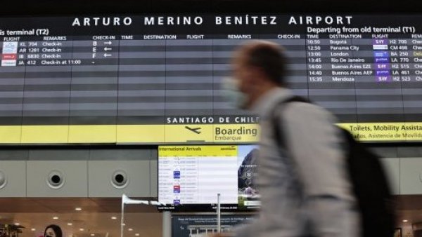 Aeropuerto de Santiago.