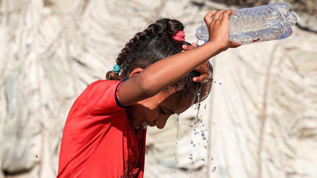 Niña en Gaza