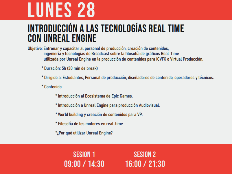 Workshop día lunes