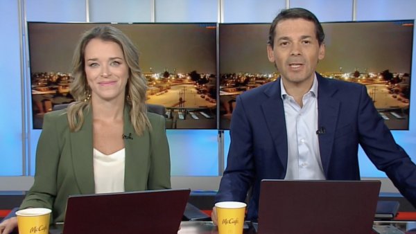 Carla Zunino y Gustavo Huerta en 24 AM.