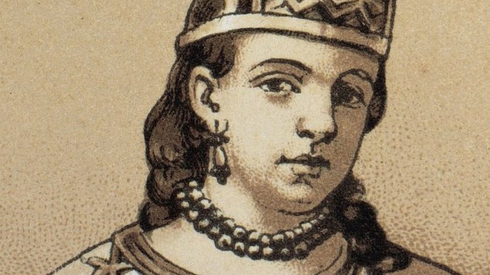 Ilustración de La Malinche