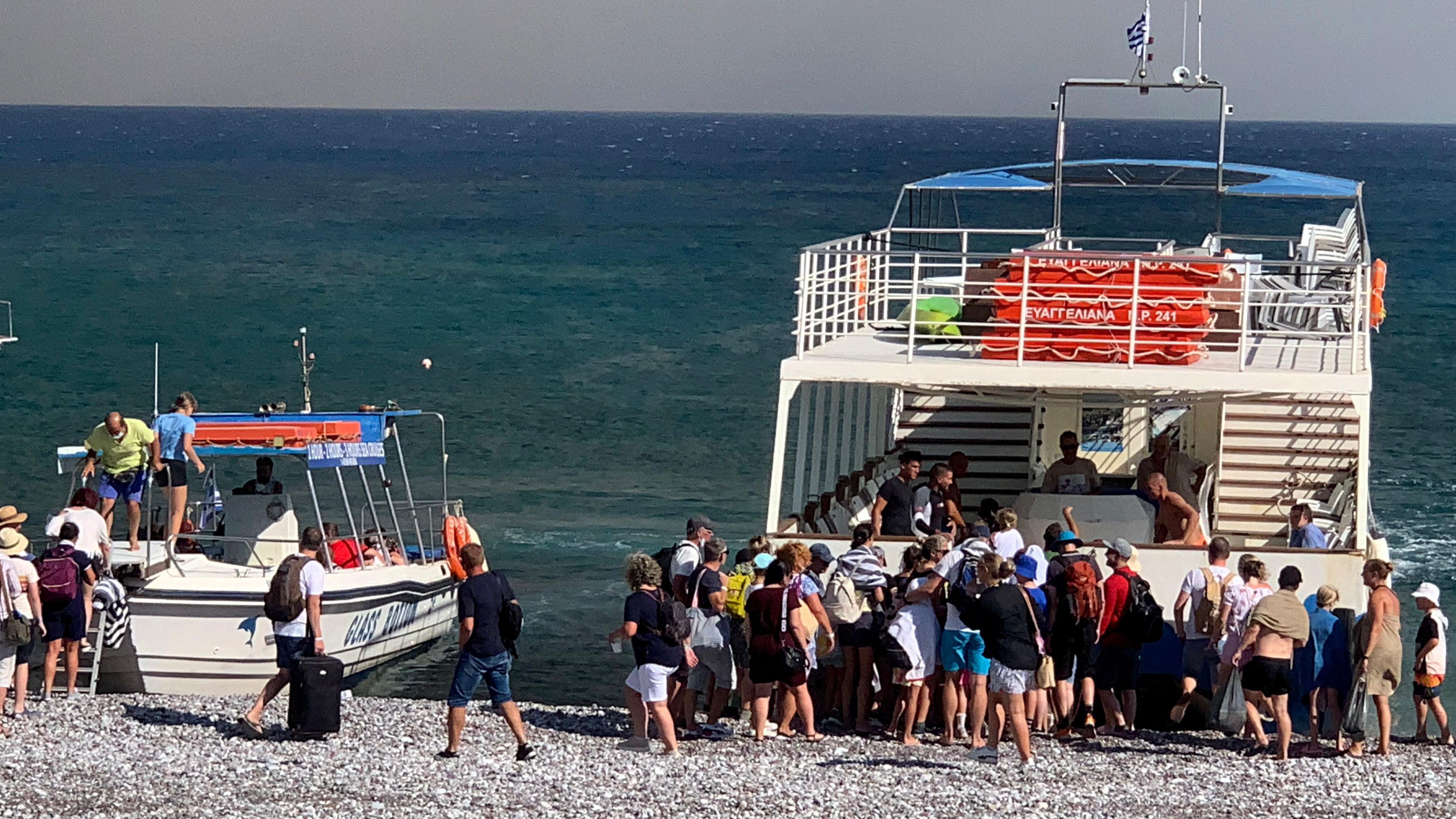Incendios forestales en Rodas
