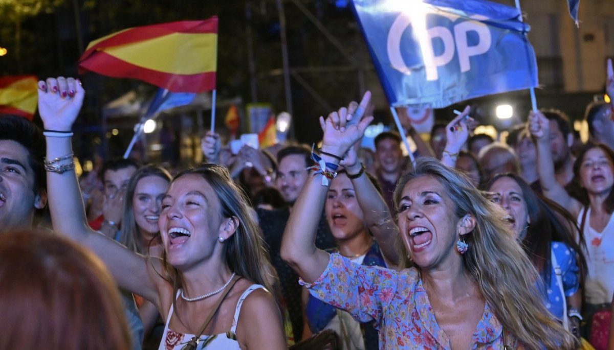Elecciones en España Partido Popular (PP) obtiene la mayoría como