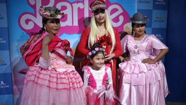 Estreno de "Barbie" en La Paz, Bolivia.
