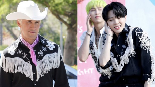 Ryan Gosling y Jimin de BTS