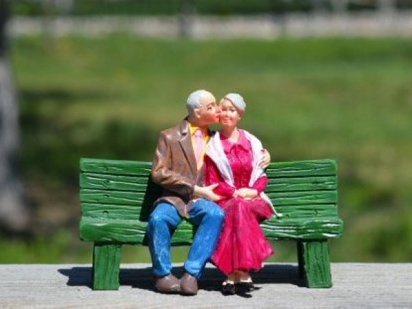 Bonos. Bodas de Oro. Pareja de adultos mayores.