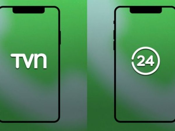 Canales de Whatsapp 24 Horas y TVN.