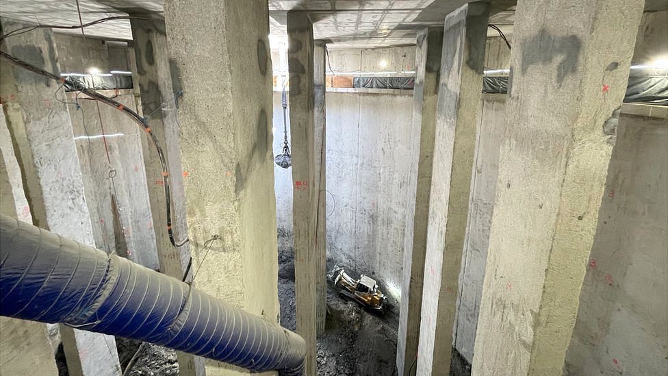 Un depósito subterráneo en el centro de París