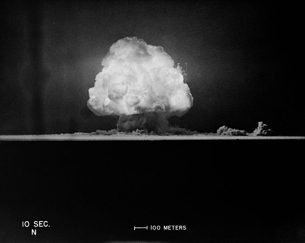La explosión en la prueba de The Gadget
