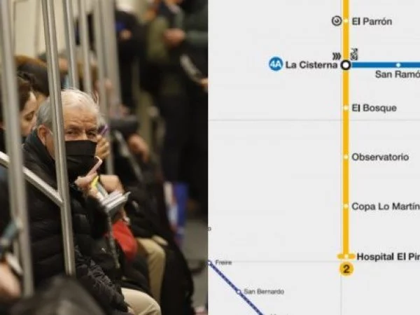 Metro de Santiago, nuevo mapa.