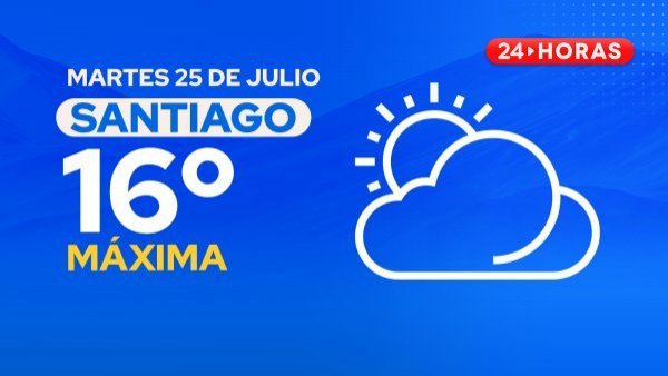 El tiempo en Santiago: martes 25 de julio 2023