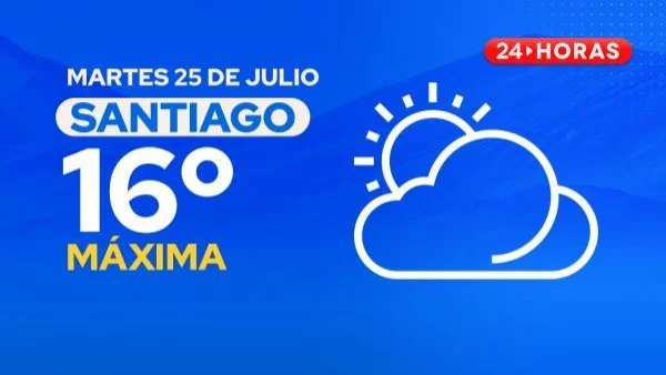 El tiempo en Santiago: martes 25 de julio 2023