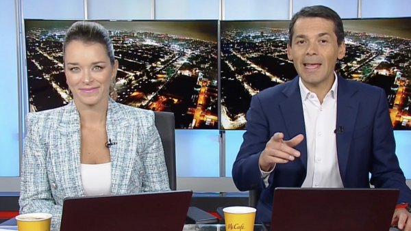 Carla Zunino y Gustavo Huerta en 24 AM.
