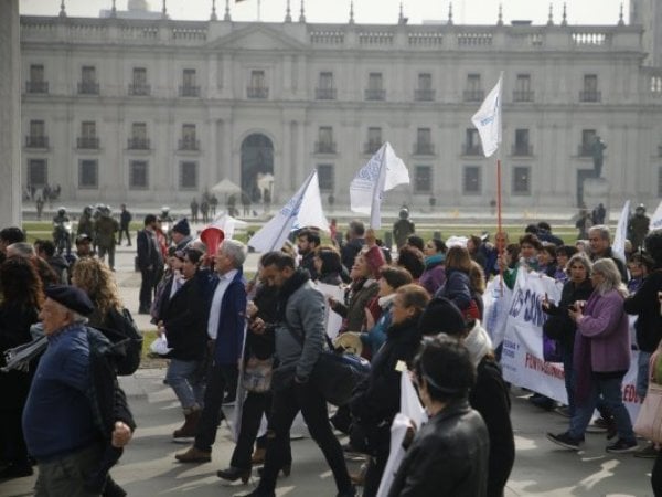 Paro de profesores.