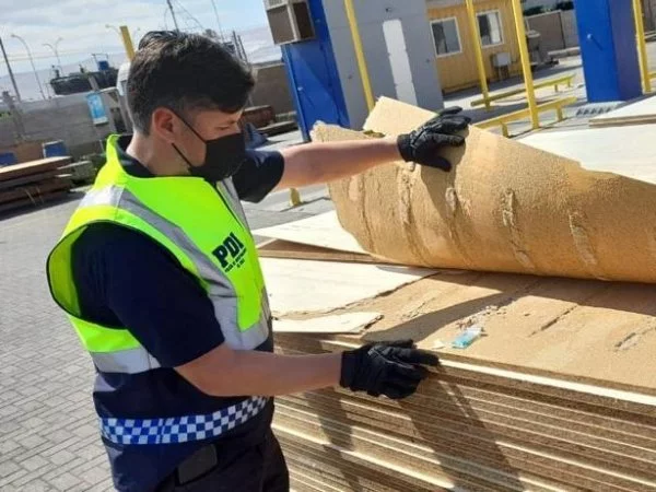 Incautación de cocaína en Puerto de Arica