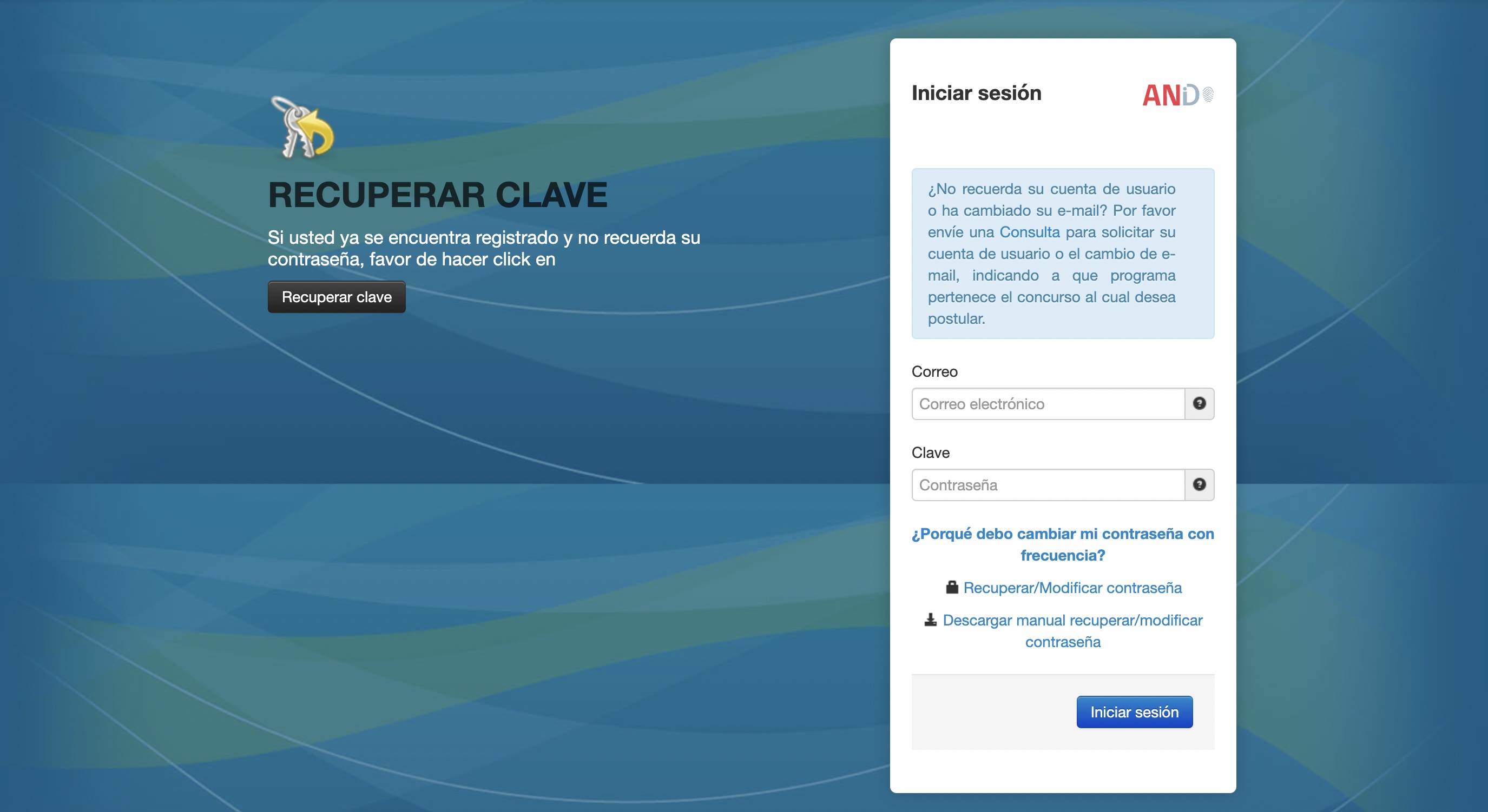 Sitio web de la ANID para postular a Becas Chile 2023