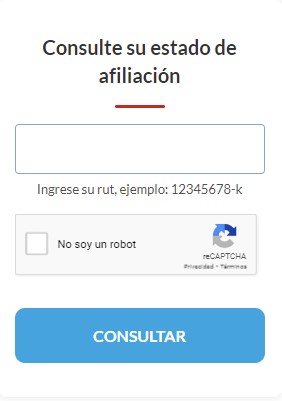 Seguro de Cesantía. Consulta de afiliación.