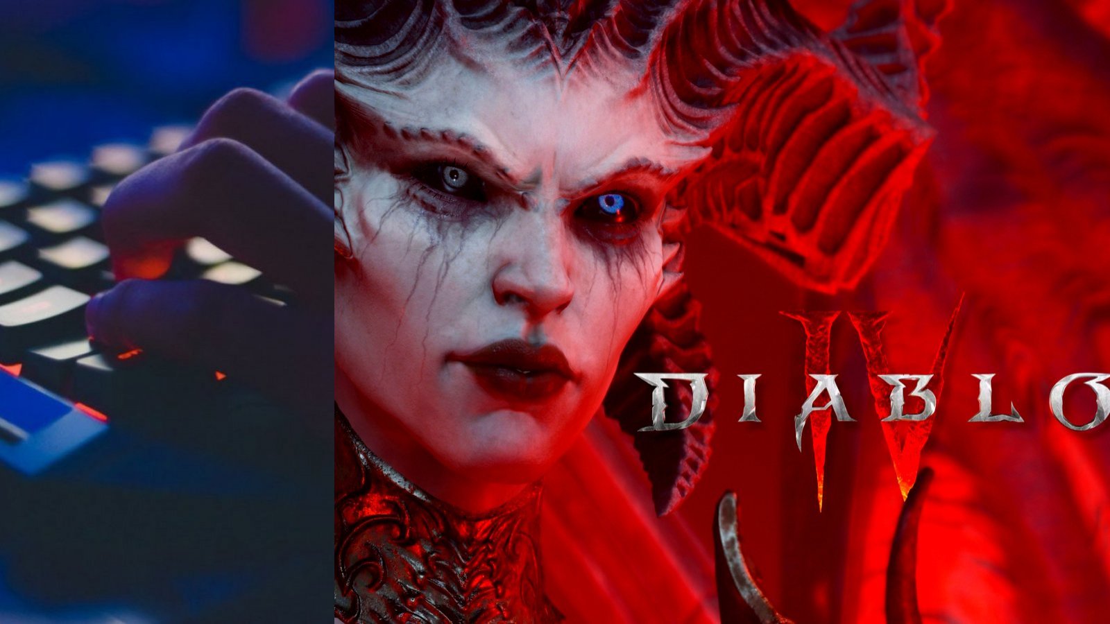 Blizzard. Diablo IV. Teclado Gamer.