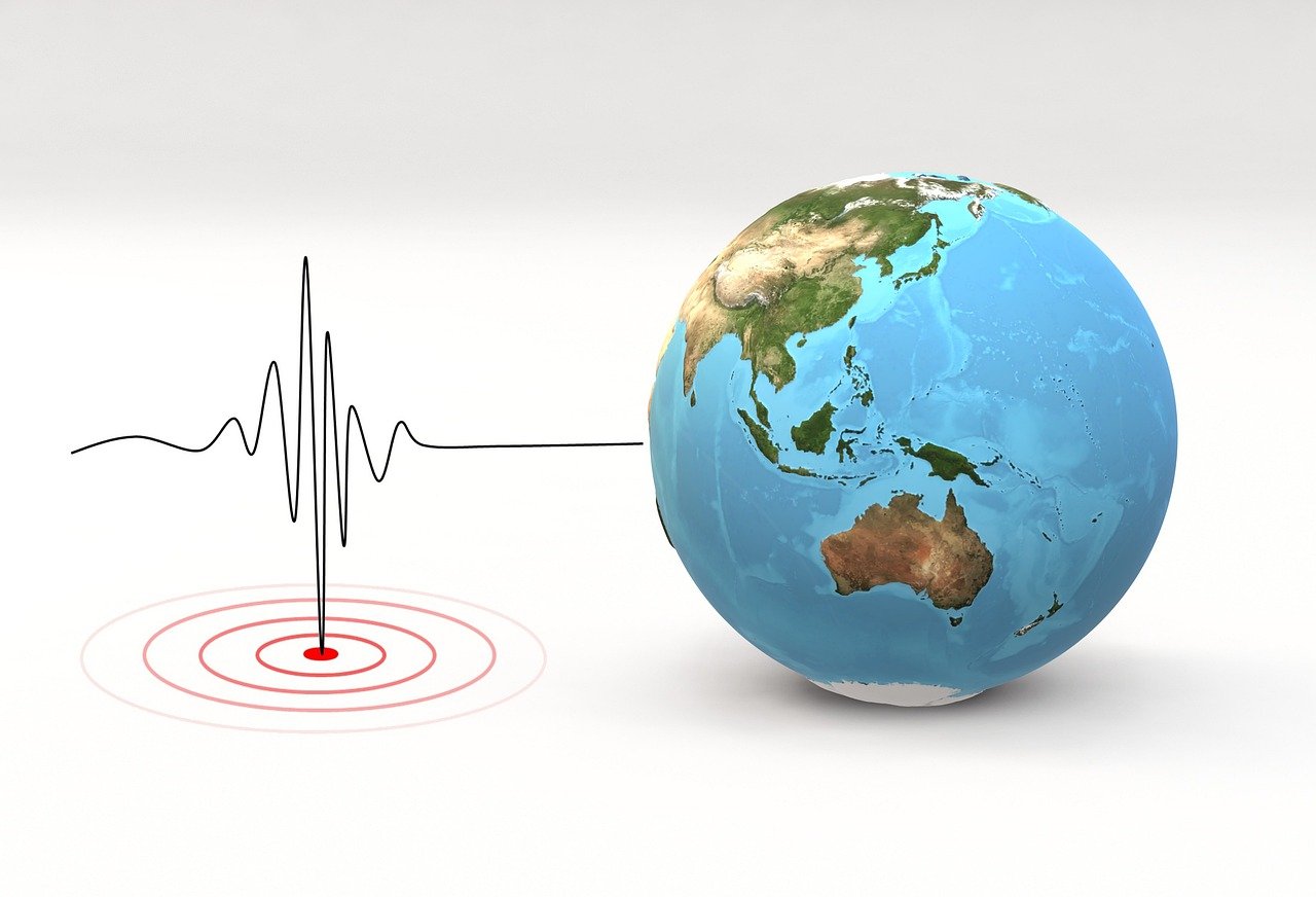 Sismo. Terremoto. Ondas. Planeta Tierra.